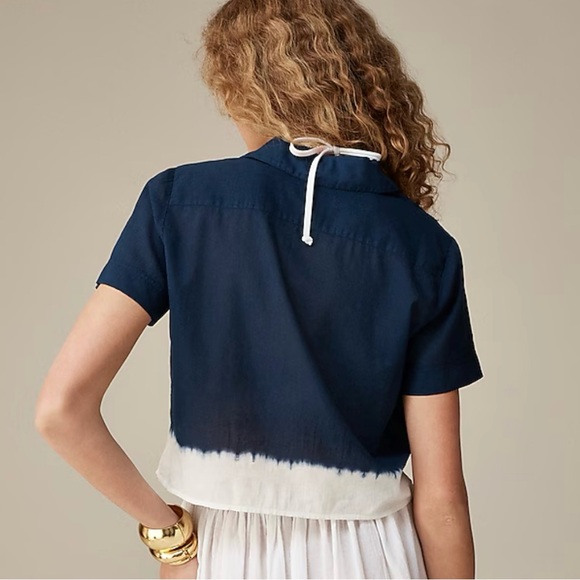 J. Crew dip-dyed gamine shirt - Picture 10 of 10
